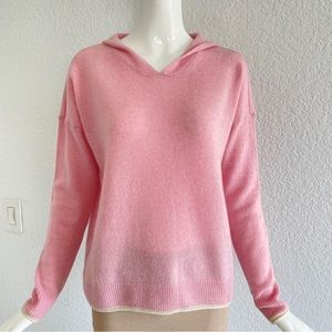 Vineyard vines pink cashmere hoodie Sweater